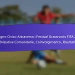 Coinvolgimento Familiare nei Festival Grassroots FIFA 2025: Attività, Feedback, Partecipazione